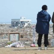 Naoto Kan em visita a Sendai