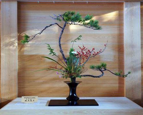 Resultado de imagem para imagens de ikebanas de equilíbrio