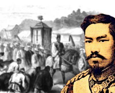 Revolucao Meiji pelo Imperador Meiji