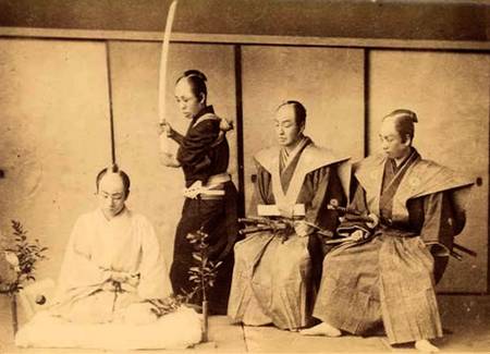 Ritual do seppuku, suicídio pela honra