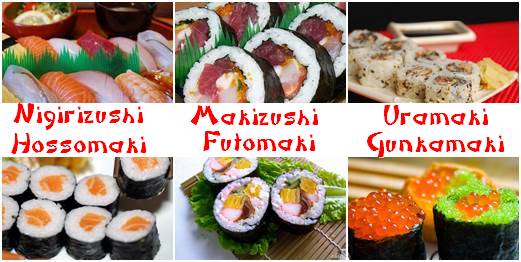 tipos de Sushi 3