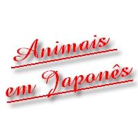 animais em japonês