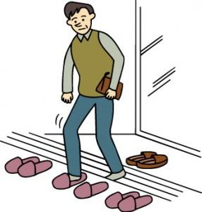 Hábito de tirar sapatos no Japão
