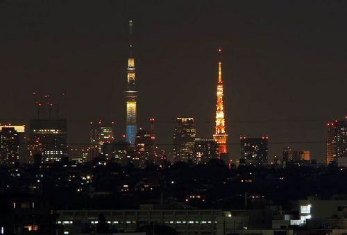 Tokyo sky Tree e Tokyo Tower