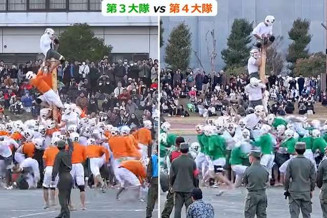 Bo-taoshi, o perigoso jogo japonês que desafia força, estratégia e trabalho em equipe