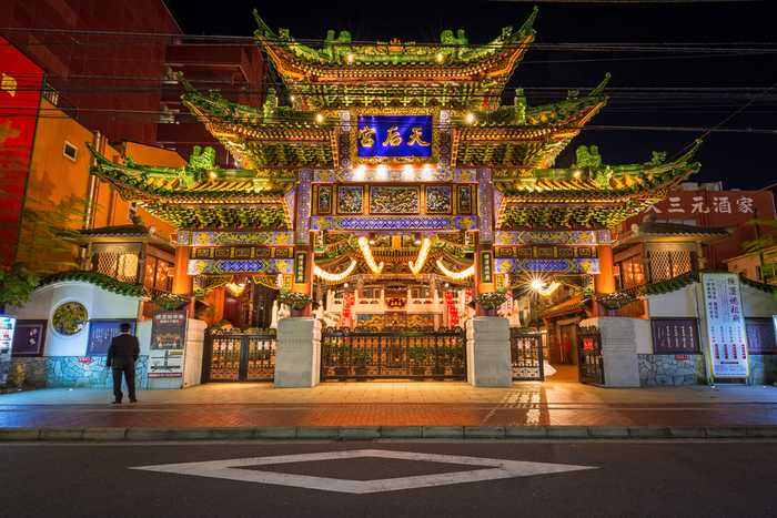 Templo Kanteibyo em Chinatown, Yokohama