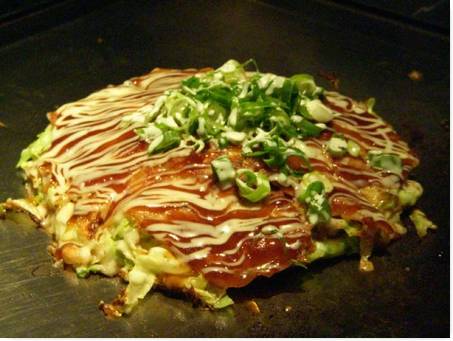  Comida Popular no Japão Okonomiyaki