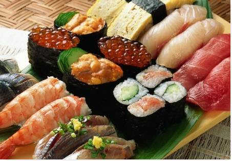  Comida Popular no Japão Sushi