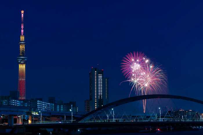 Hanabi - Festival de Fogos de Artifício do Rio Sumida 