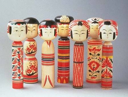 Origem das Kokeshi doll