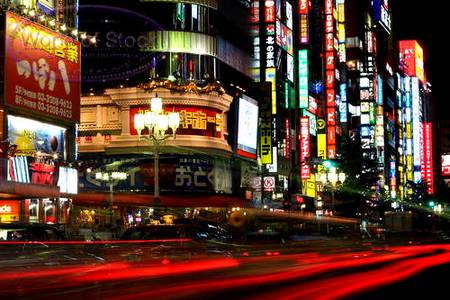 Vida noturna no Japão