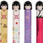 guarda chuva kokeshi doll