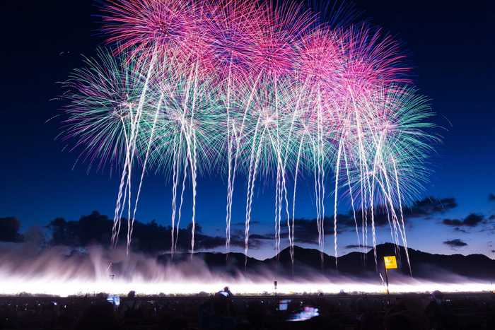 O Japão é reconhecido mundialmente pela qualidade de seus fogos de artifício