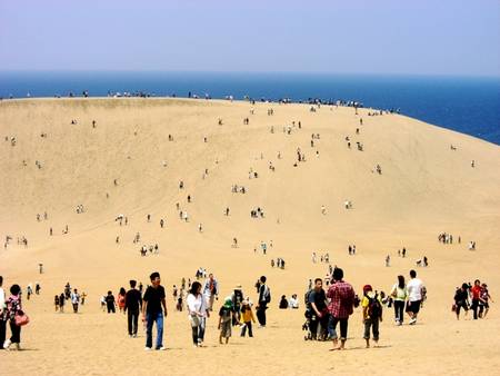 Tottori dunas de areia