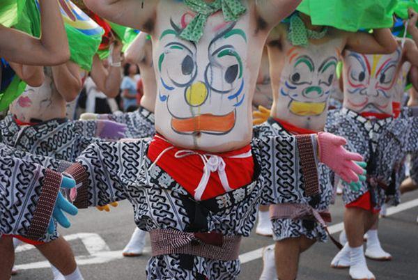 Heso Matsuri em Shibukawa