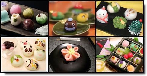 wagashi namagashi doces japoneses