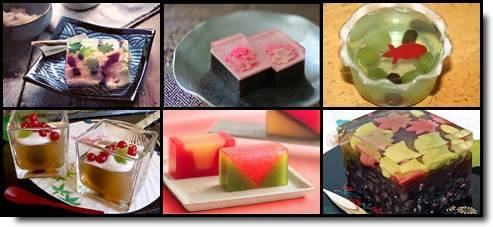 wagashi yokan doces japoneses