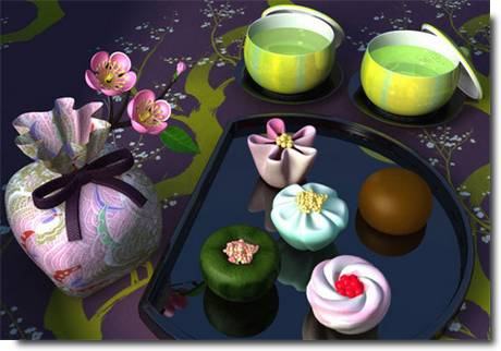 wagashi, doces tradicionais japoneses