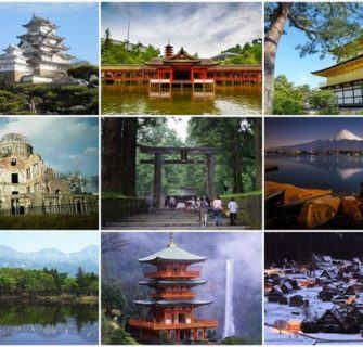 Patrimônios da Unesco Japão