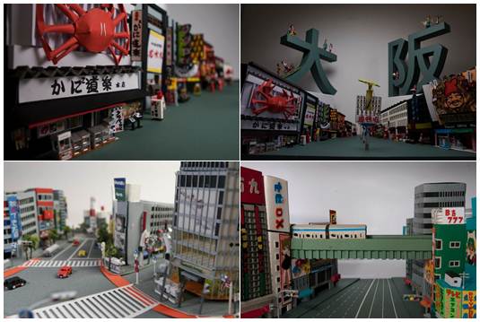 Yumiko Matsui recria a cidade de Tóquio através de miniaturas em papel fotos