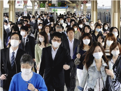 Por que os japoneses usam máscaras
