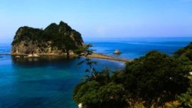 A beleza de Dogashima, em Izu