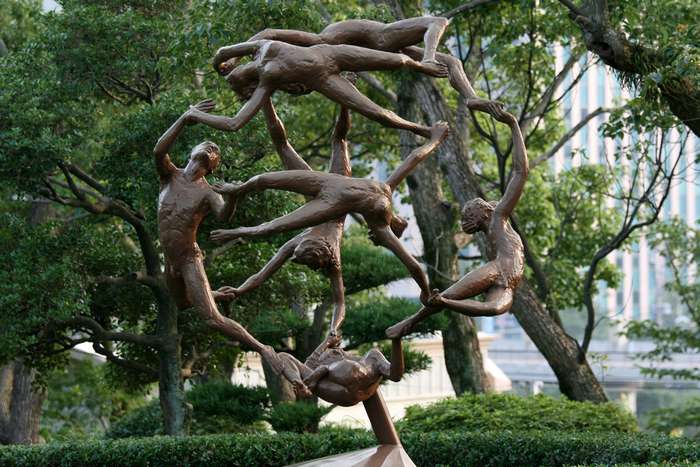 Escultura - Parque da Paz, Nagasaki, Japão 