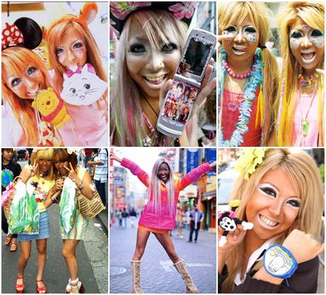 Ganguro fotos