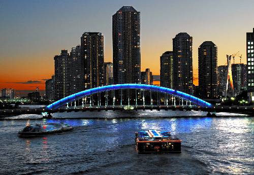 Ponte Eitai Rio Sumida