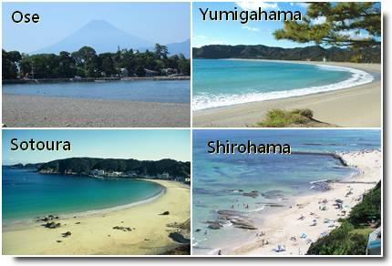 Praias em Shizuoka Ken