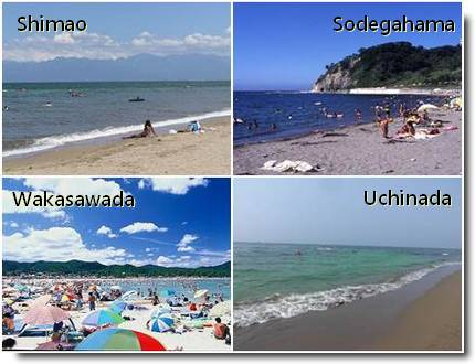 Praias em Toyama, Ishikawa e Fukui