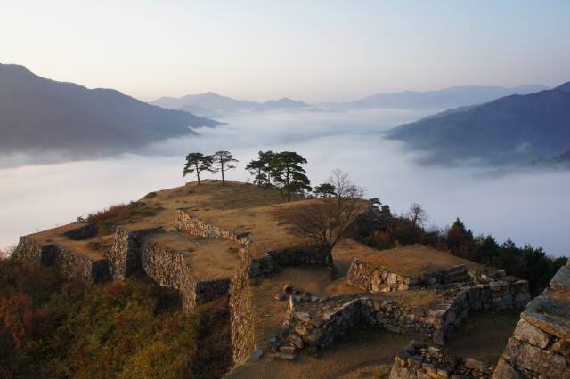 Ruínas do Castelo Takeda, o Machu Pichu do Japão 