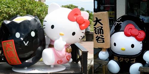 Hello Kitty Kuro Tamago 