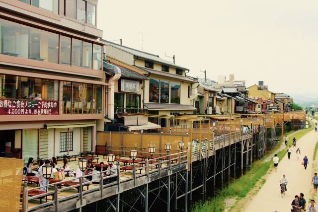 Kawadoko, Kamogawa River, Kyoto