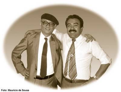 Tezuka Osamu e Maurício de Souza 1984