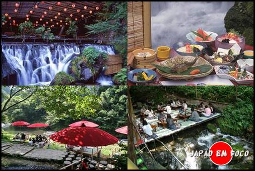 kawadoko - Terraços Fluviais em Kyoto