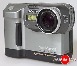 Invenções japonesas - Câmera Digital Sony Mavica