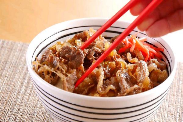 Receita de gyudon