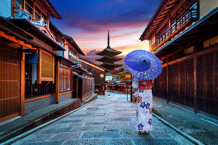10 bairros históricos no Japão 