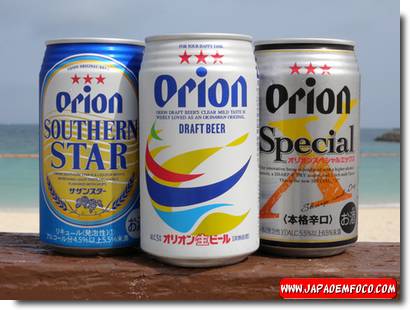 Cerveja japonesa Orion