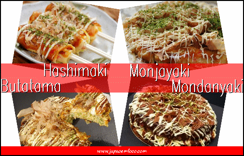 Tipos de Okonomiyaki