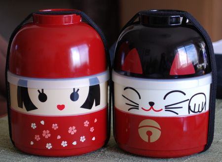 Kokeshi Bento boxes