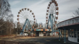 Parque de diversões abandonado