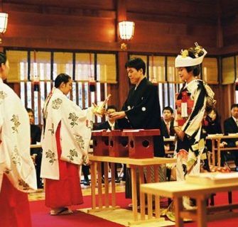 Casamento tradicional no Japão
