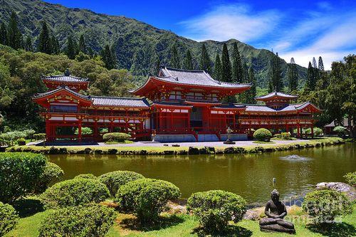 Réplica do Templo Byodo-in no Havaí