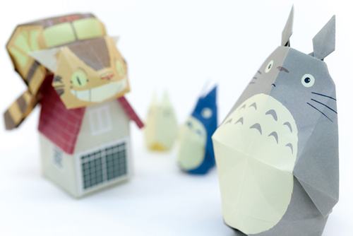 Totoro origami