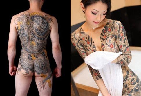 Tatuagem tradicional japonesa