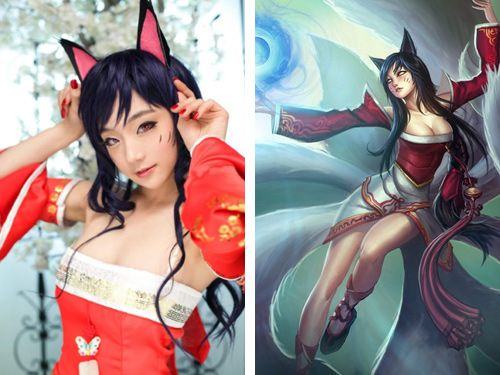 Ahri (League of Legends) Cosplay