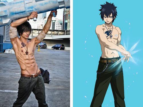 Gray Fullbuster (Fairy Tail) cosplay