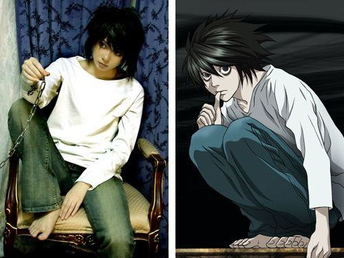 L (Death Note) cosplay